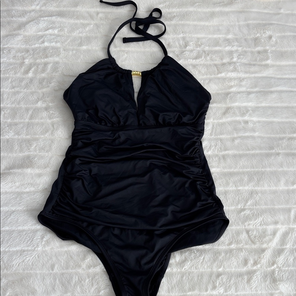 Ralph Lauren Slimming One-Piece Swimsuit size 8